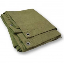 Полог брезентовый 11293 СКПВ 3х6м, 500гр/м2 с люверсами